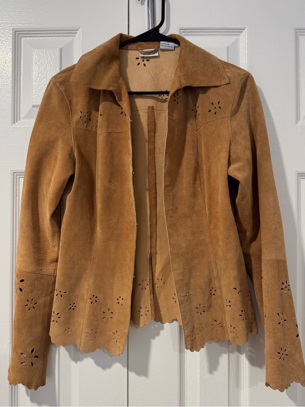 Vintage 100% Leather Suede Jacket